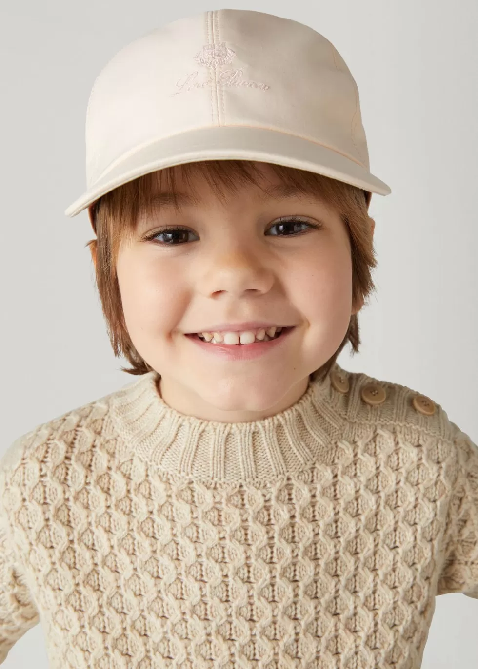 Garçon Loro Piana Accessoires^Baby Baseball Cap