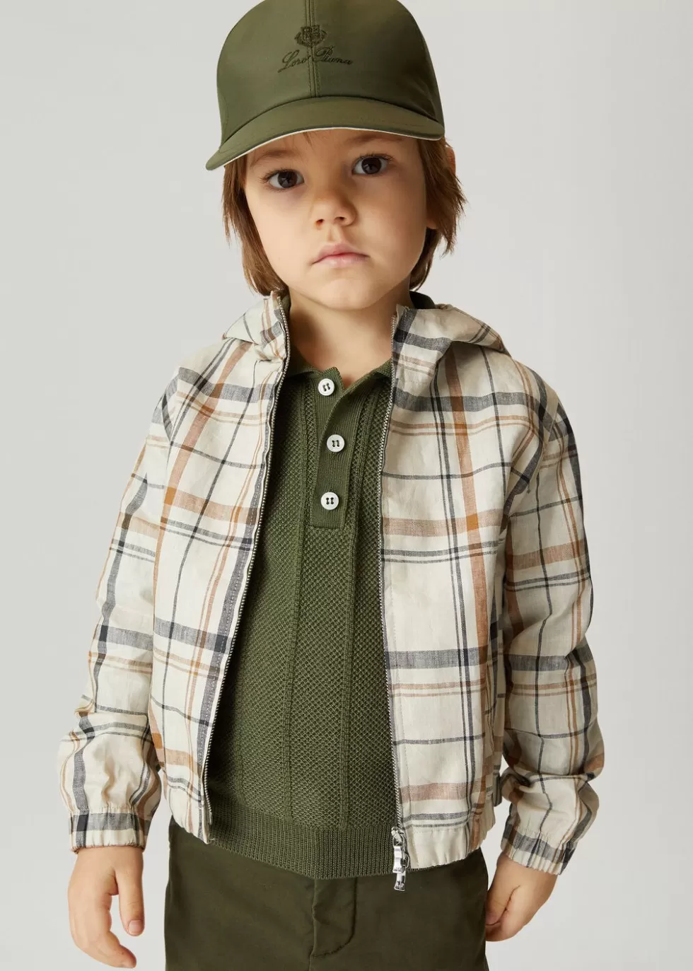 Garçon Loro Piana Accessoires^Baby Baseball Cap