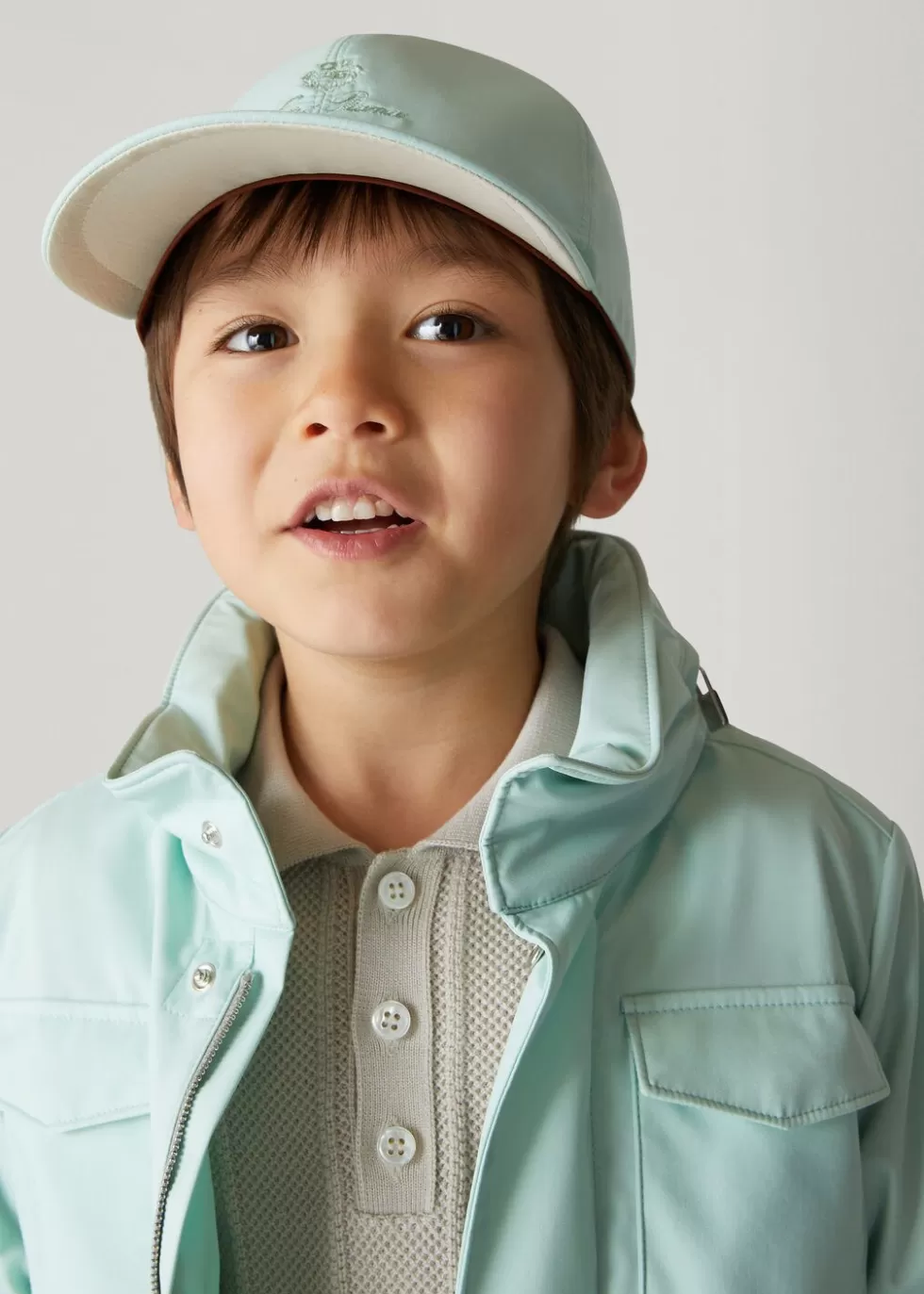 Garçon Loro Piana Accessoires^Baby Baseball Cap