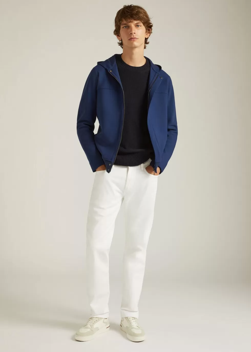 Homme Loro Piana Jersey^Bomber Holburn