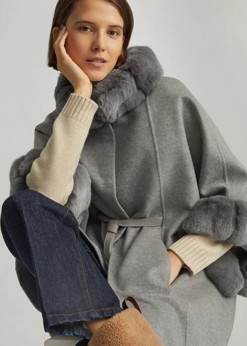 Femme loropiana Manteaux Et Capes^Cape Salzburg