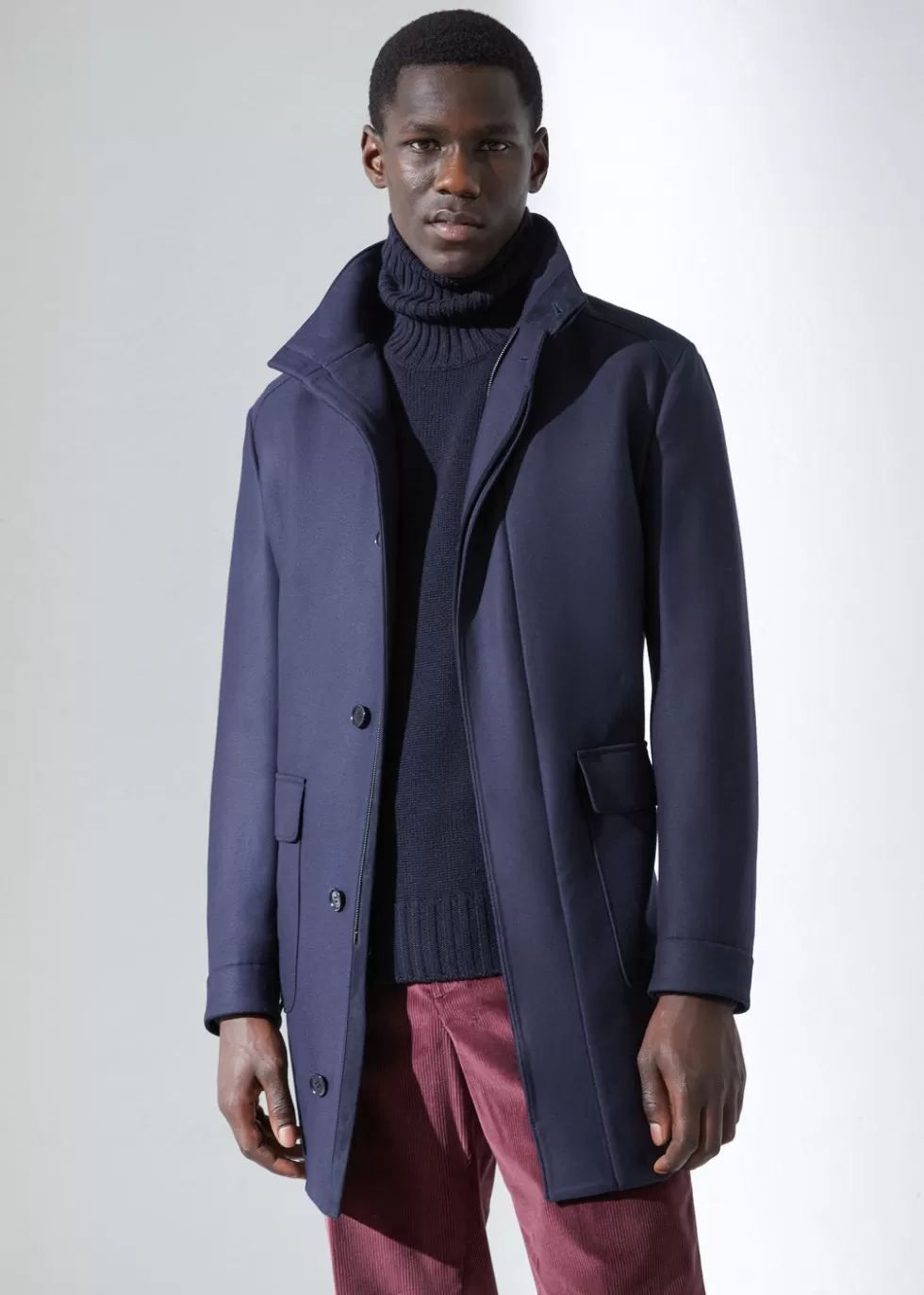 Homme loropiana Maille^Col Roule Grafton