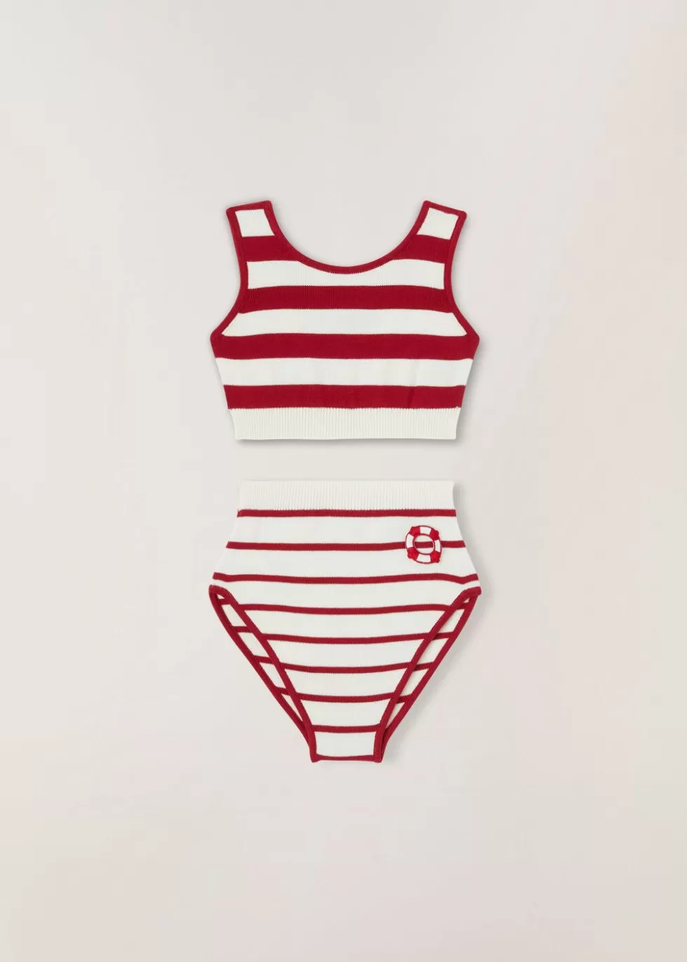 Fille Loro Piana Ready To Wear^Maillot Deux Pieces Sailor Stripes