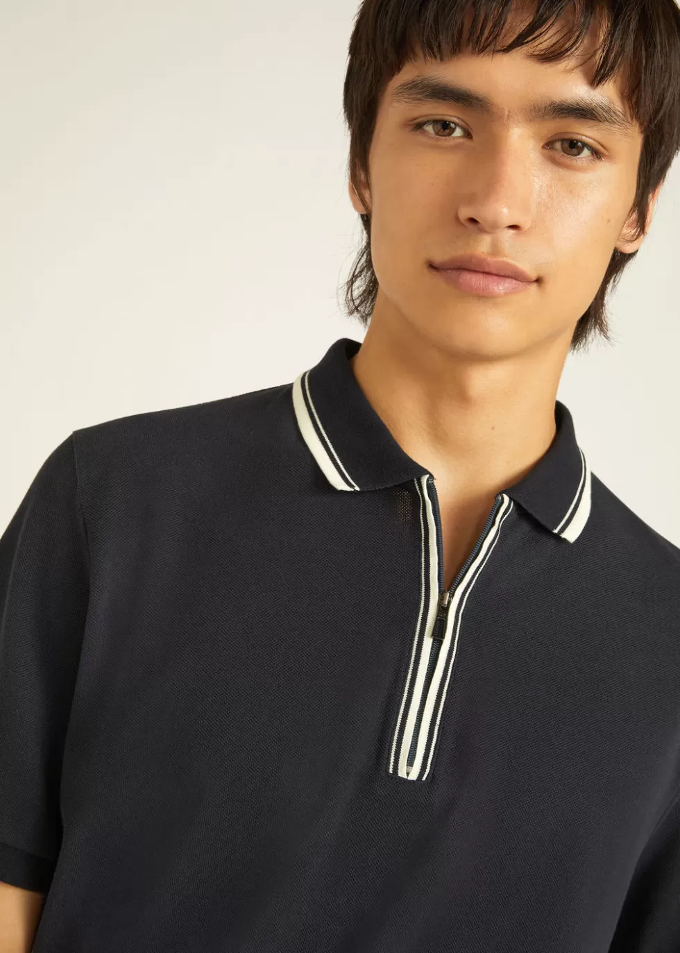 Homme loropiana Polos Et T-Shirts^Polo A Col Zippe Regatta