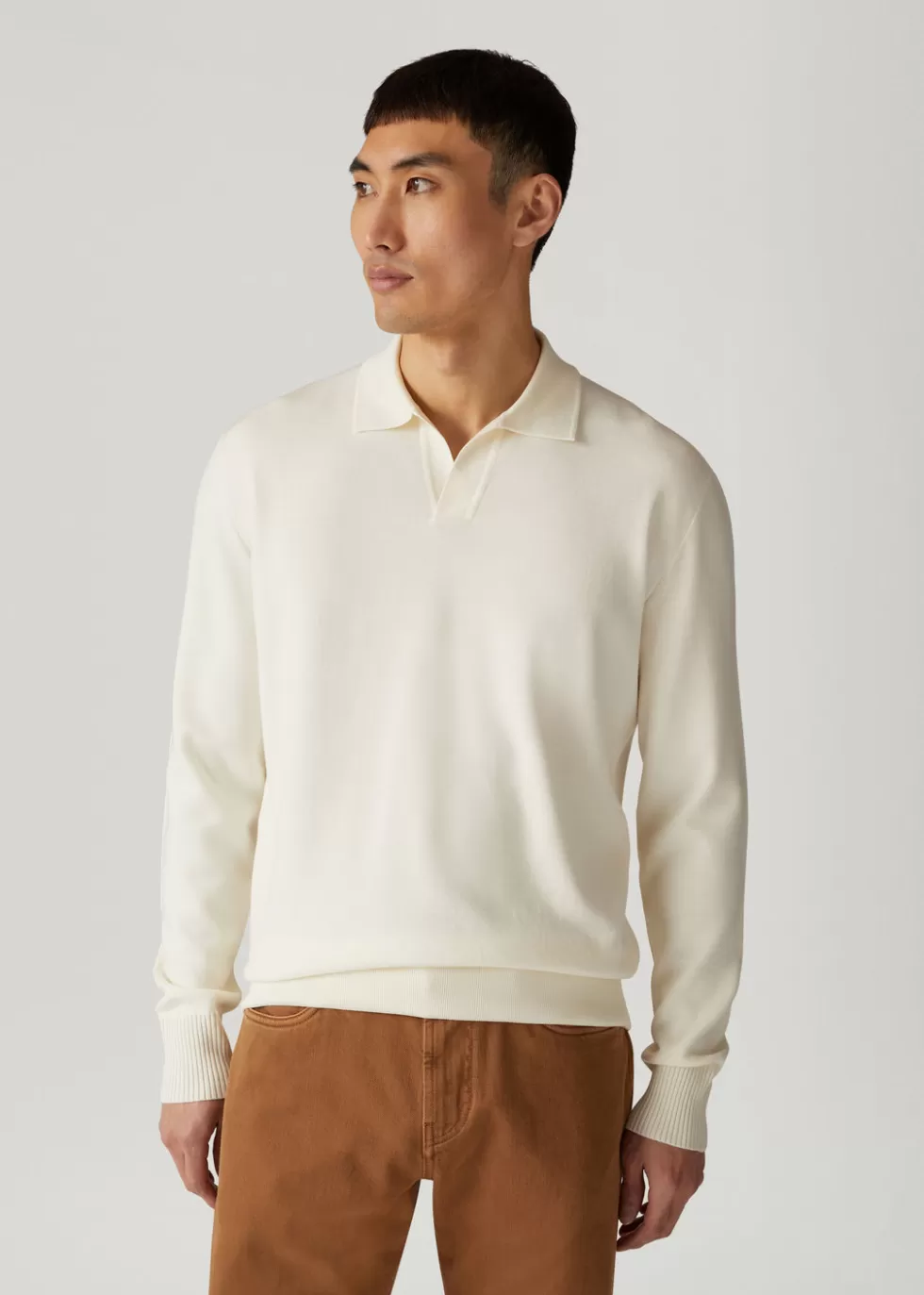 Homme loropiana Polos Et T-Shirts^Polo Buttonless