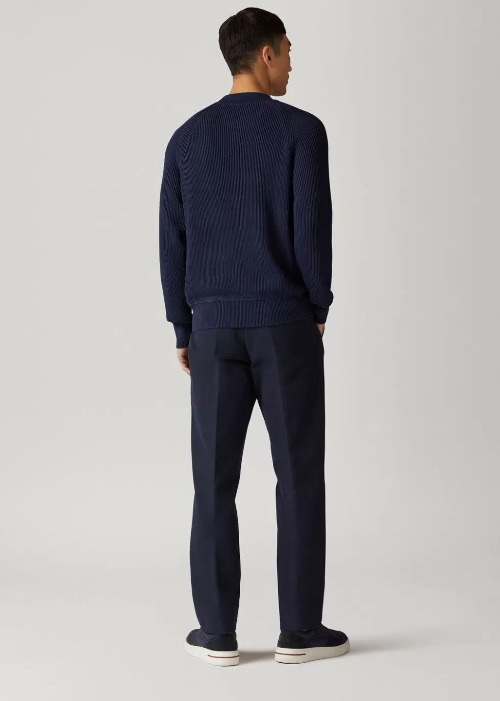 Homme loropiana Maille^Pull A Col Rond Valdarno