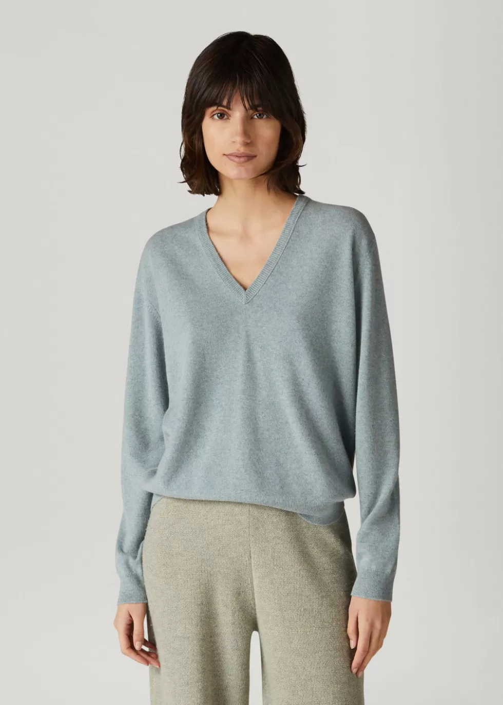 Femme loropiana Maille^Pull En V Arona