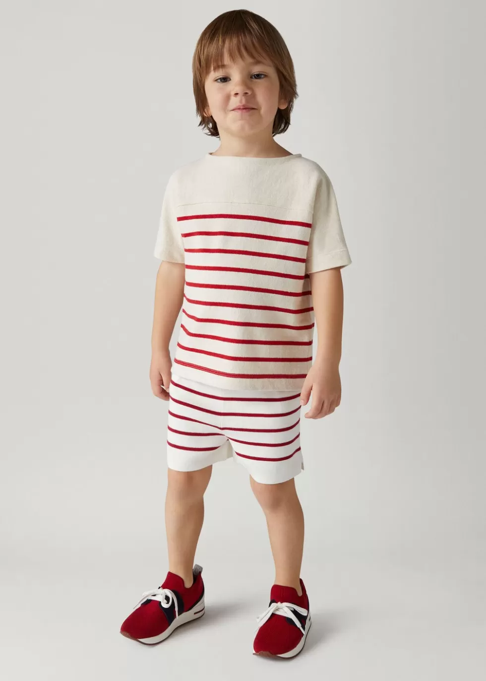 Fille Loro Piana Ready To Wear^Short Sailor Stripes