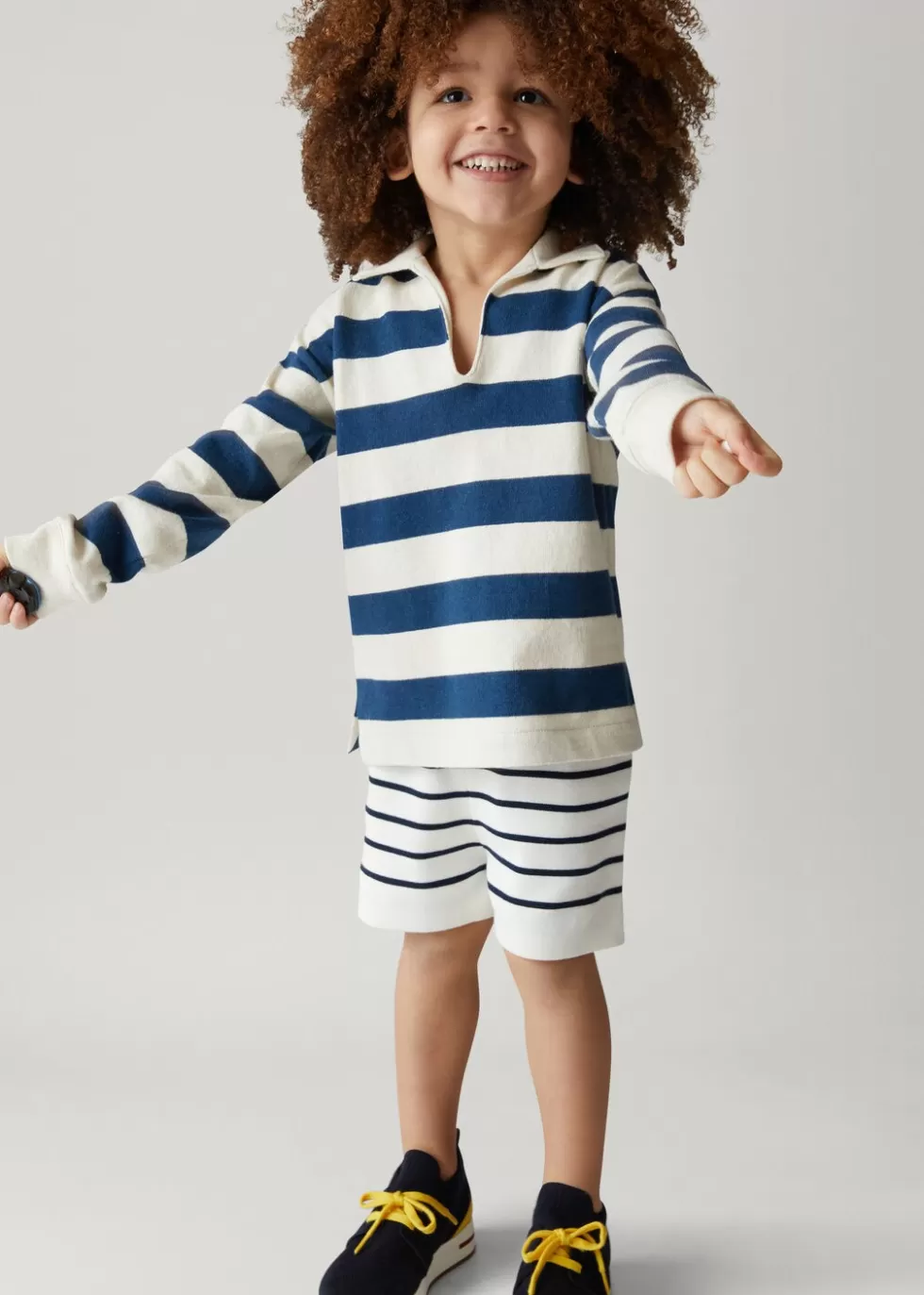 Fille Loro Piana Ready To Wear^Short Sailor Stripes