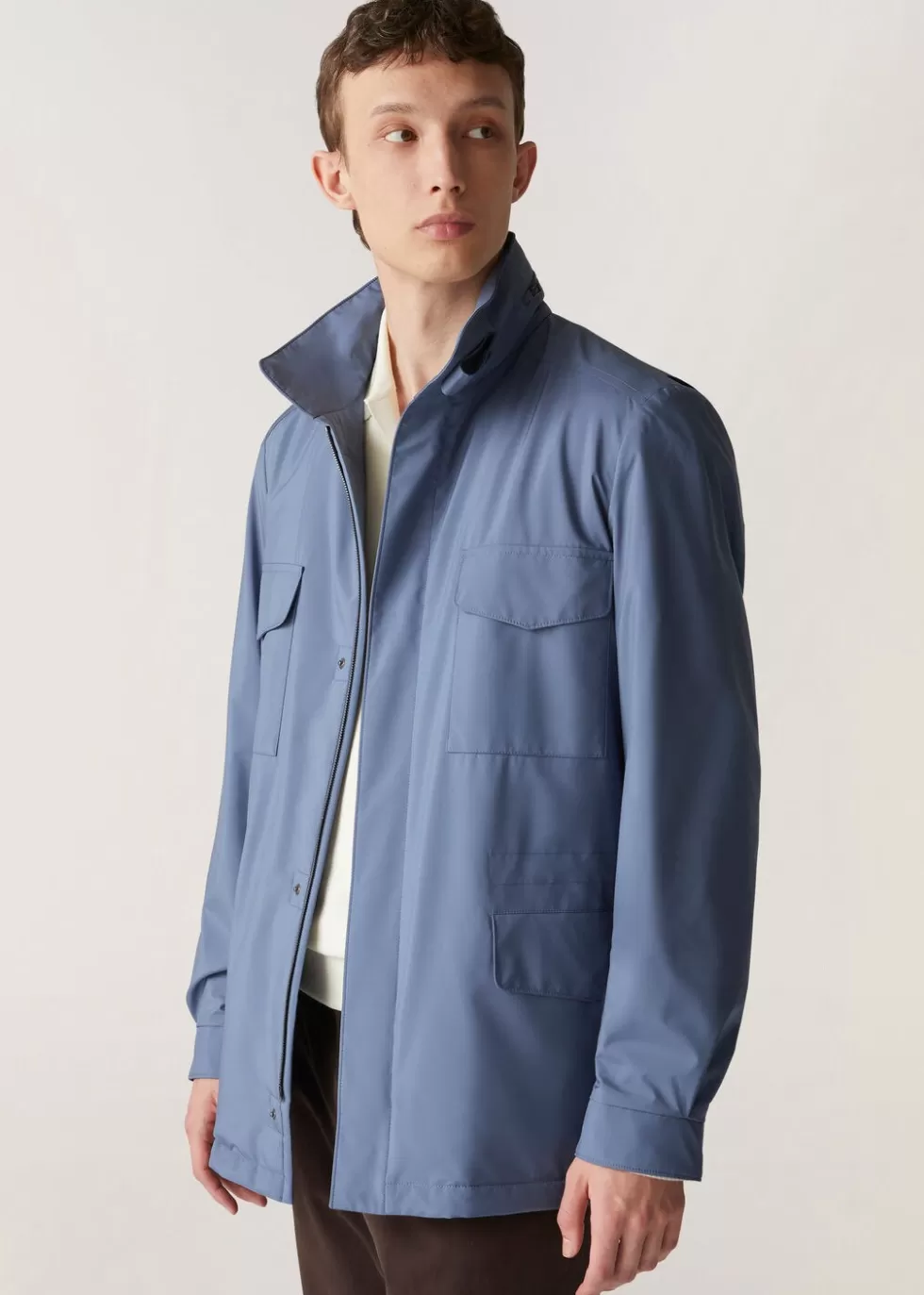 Homme Loro Piana Blousons^Veste Traveller Windmate®